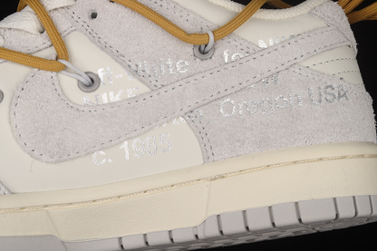 Dunk low x off white lot 37 of 50