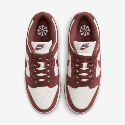 Dunk low next nature red sepia