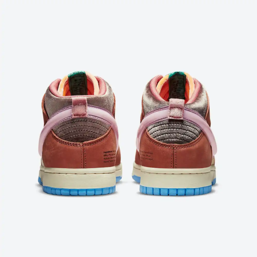 Dunk mid chocolate milk x social status